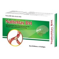 [CHINH HÃNG] VIÊN BỔ NÃO, NGỪA CỤC MÁU ĐÔNG DO CO.VI, RỐI LOẠN TIỀN ĐÌNH NATTOMAX BM