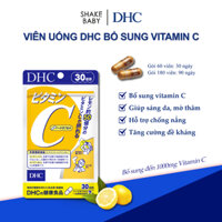 [CHÍNH HÃNG] Viên DHC Bổ Sung Vitamin C Giúp Sáng Da, Mờ Thâm, Đẹp Da, Tăng Cường Đề Kháng