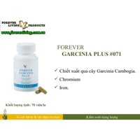 [CHÍNH HÃNG] VIÊN GIẢM CÂN Forever Garcinia Plus #071flp. 70 viên/lọ.