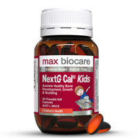 [CHÍNH HÃNG] Viên nhai bổ sung canxi hữu cơ cho trẻ NextG Cal Kids MBc - Hộp 30 viên