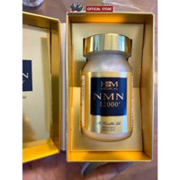 CHÍNH HÃNG Viên uống Aishodo NMN 12000 Từ Nhật Bản - Viên trẻ hóa và chống lão hóa toàn diện hộp 60 viên