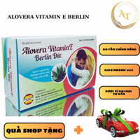 [CHÍNH HÃNG] VIÊN UỐNG ALOVERA VITAMIN E BERLIN ĐỨC CHỐNG LÃO HÓA DA