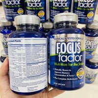 [Chính Hãng] Viên Uống Bổ Não Focus Factor Nutrition For The Brain 180 viên Mỹ