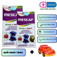 [CHÍNH HÃNG] Viên uống bổ não Mescap của Mỹ, tăng cường trí nhớ, tuần hoàn não