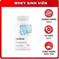 [Chính hãng] Viên Uống Bổ Sung Kẽm Thorne Zinc Picolinate 15mg (60 viên) tại Whey Sinh Viên