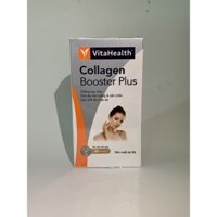[CHÍNH HÃNG] Viên Uống Bổ Sung Collagen Giúp Đẹp Da, Chống Lão Hóa, Tái Tạo Da Vitahealth Collagen Booster Plus+ Hộp 60