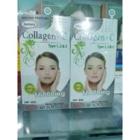 CHÍNH HÃNG Viên uống COLLAGEN +C bổ sung collagen, vitamin e giúp chống lão hóa, cải thiện nếp nhăn