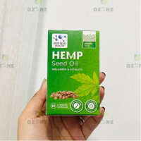 [Chính Hãng] Viên Uống Dầu Hạt Gai Dầu Deep Blue Health HEM/P Seed Oil 60v