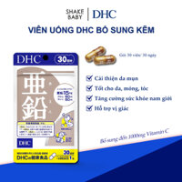 [CHÍNH HÃNG] Viên Uống DHC Bổ Sung Kẽm ZinC Giảm Mụn, Hỗ Trợ Da Tóc Móng Và Tăng Sinh Lực Nam Giới