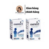 Chính hãng viên uống hỗ trợ sinh sản cho nam giới 30v-90v Menevit