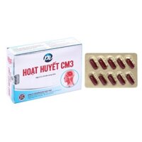 CHÍNH HÃNG - Viên uống HOẠT HUYẾT CM3