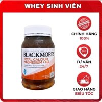[Chính hãng] Viên uống Magie Blackmores Total Calcium Magnesium + D3, 200 Tablets nhập khẩu Úc