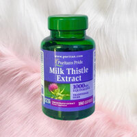 (Chính hãng ) Viên uống Milk Thistle Extract 1000mg - 180 viên -hỗ trợ giải độc gan, tăng cường chức năng gan