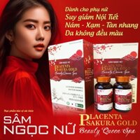 [CHÍNH HÃNG]  Viên uống nội tiết Sâm Ngọc Nữ Beauty Queen Spa ,dành cho chị em da nám sạm