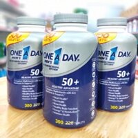 [Chính Hãng] Viên uống One a day Men's 50+ Multivitamin 300 viên của Mỹ - Bổ sung vitamin tổng hợp men women