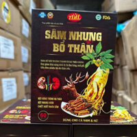 [Chính hãng] Viên uống Sâm Nhung Bổ Thận Hộp 60 viên Giúp bổ huyết, tăng lực, bổ thận, dưỡng thận.