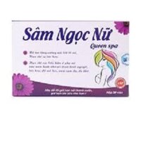 [CHÍNH HÃNG] Viên Uống Sâm Ngọc Nữ Santex Queen Spa Giúp Làm Đẹp Da, Cân Bằng Nội Tiết Tố Nữ Santex (H/30V) (Tím) JL