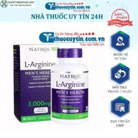 [CHÍNH HÃNG] Viên uống sinh lý cho nam giới từ Natrol L-Arginine 3000mg 90 viên
