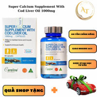 [CHÍNH HÃNG]  Viên uống Super Calcium Supplement With Cod Liver Oil 1000mg