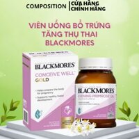 [Chính Hãng] Viên uống tăng khả năng thụ thai Blackmores conceive well gold