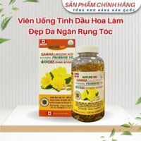 (CHÍNH HÃNG) Viên Uống Tinh Dầu Hoa Anh Thảo Hàn Quốc Gamma Linolenic Acid Làm Đẹp Da Ngăn Rụng Tóc
