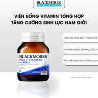 [CHÍNH HÃNG] Viên Uống Vitamin Tổng Hợp Blackmores Multivitamin For Men Hỗ Trợ Sức Khỏe Nam Giới