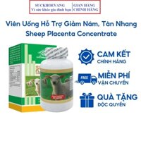 {Chính Hãng} Viên uống Xóa Nám, Trắng Da Nhau thai cừu Mỹ Sheep Placenta Concentrate
