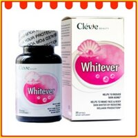 {Chính Hãng]- Viên Uống Whitever – Trắng Da, Đẹp Da Nhập Khẩu Mỹ -chai 30 viên