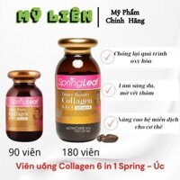 CHÍNH HÃNG - Viên uống Collagen 6 in 1 Spring Leaf Inner Beauty của Úc 90 Viên - 180 Viên