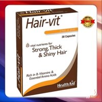 [CHÍNH HÃNG] - Viên uống HAIR-VIT HEALTHAID Hộp 30 viên, Hỗ trợ kích thích mọc tóc nhanh, ngăn ngừa rụng -MK