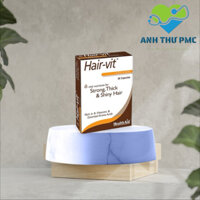 [CHÍNH HÃNG] - Viên uống HAIR-VIT HEALTHAID Hộp 30 viên, Hỗ trợ kích thích mọc tóc nhanh, ngăn ngừa rụng -PMC