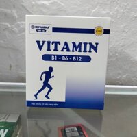 [CHÍNH HÃNG] Vitamin 3B Bổ sung Vitamin B1-B6-B12, Khoáng chất HDPharma - Hộp 10 vỉ