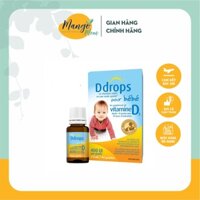 [Chính Hãng] - Vitamin D3 Baby Ddrops 2.5ml cho trẻ sơ sinh Mỹ - Chắc khỏe xương, phát triển chiều cao