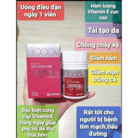 [Chính Hãng] VITAMIN E HÀN QUỐC 1000IU HỘP 60 VIÊN