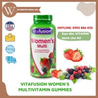 [Chính hãng]  Vitamin tổng hợp vitafusion Women's Multi -  bổ sung tổng hợp vitamin cho nữ - 120 viên của Mỹ