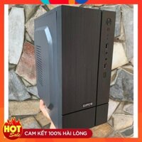 [Chính hãng] Vỏ CASE MINI Gipco Hankey Tặng kèm đầy đủ vít / Hỗ trợ main M-ATX ( H310 . H81 . H61 . B365 v.v )