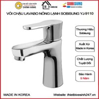 [CHÍNH HÃNG] Vòi chậu nóng lạnh lavabo SOBISUNG YJ-9110 nhập khẩu Hàn Quốc  (vòi chậu rửa mặt) Sen vòi Hàn Quốc