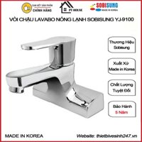 [CHÍNH HÃNG] Vòi chậu nóng lạnh lavabo SOBISUNG YJ-9100 nhập khẩu Hàn Quốc  (vòi chậu rửa mặt) Sen vòi Hàn Quốc