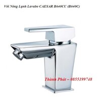 [CHÍNH HÃNG] Vòi Lavabo nóng lạnh CAESAR B640CU (B640C), BT640CU, đồng mạ chrome bóng