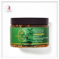 (CHÍNH HÃNG-XẢ KHO)Tẩy tế bào chết toàn thân Bath & Body Works Aromatherapy Stress Relief Eucalyptus + Spearmint 368g