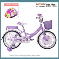 (Chính Hãng) XE ĐẠP TRẺ EM TOTEM Cho Bé 6-9 Tuổi 18 inch