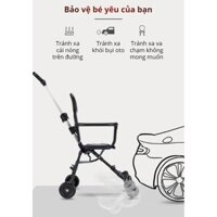 (Chính Hãng) XE ĐẨY CHO BÉ 6 THÁNG ĐẾN 2 TUỔI RA NGOÀI CÓ THỂ XẾP GỌN CHỈ 3.5KG DU LỊCH 2-WAY REST BABY