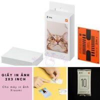 ❤Chính hãng Xiaomi❤ Giấy in ảnh ZINK kích cỡ 2x3 inch cho máy in ảnh Xiaomi