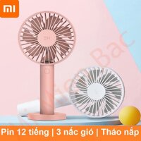 ∈[CHÍNH HÃNG Xiaomi] Quạt cầm tay Zmi AF125 tích điện – mini Xiaomi 2020 Dùng 12 tiếng Pin 3350mAh Cao Cấp - Siêu