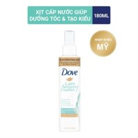 Chính hãng Xịt cấp nước cho tóc Dove Re-Hydrating Mist 180ml