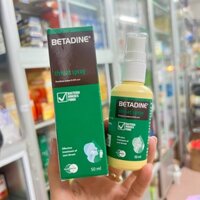 Chính hãng] Xịt họng Betadine Throat Spray chai 50ml