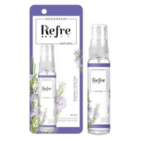 Chính hãng Xịt Khử Mùi Refre Natural Rosemary 30ml - Hương Hương Thảo