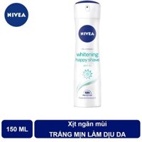 Chính hãng XỊT NGĂN MÙI NIVEA TRẮNG MỊN LÀM DỊU DA 150ML