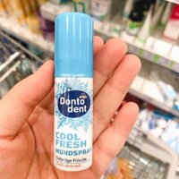 [CHÍNH HÃNG] XỊT THƠM MIỆNG DONTODENT COOL FRESH