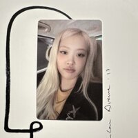 Chính hãng yg Quà tặng đặc biệt Phiên bản J rosie Park Chae Young solo2 phiên bản trang sức Quà tặng đặc biệt Thẻ thịt